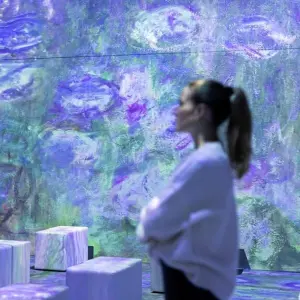 Multimediale Ausstellung «Monets Garten» in Hannover