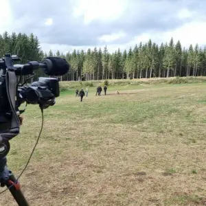 Waldgebiet nach dem «Rainbow-Gathering» - Rundgang