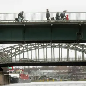 Schadhafte Brücken in Lübeck