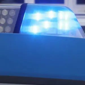Polizei im Landgericht Erfurt im Einsatz