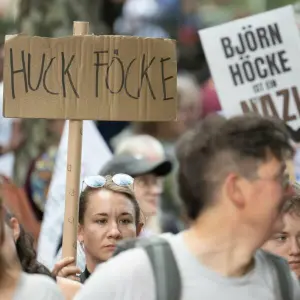 Protest gegen AfD