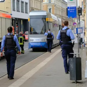 Straßenbahnunfall in Leipzig