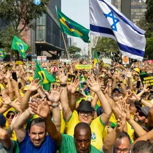 Demonstration in Brasilien