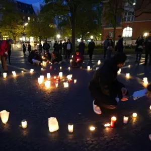 Gedenken Pogromnacht  in Hamburg