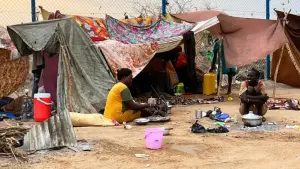 Flüchtlinge aus dem Sudan