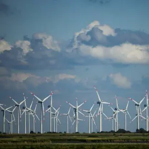 Windpark an der Nordsee