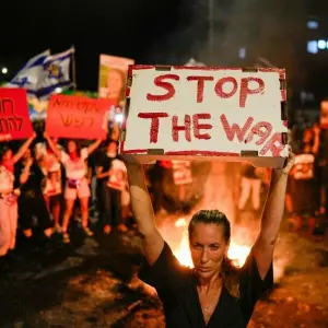 Nahostkonflikt - Proteste in Tel Aviv