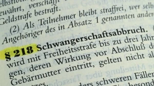 Strafgesetzbuch zum Schwangerschaftsabbruch