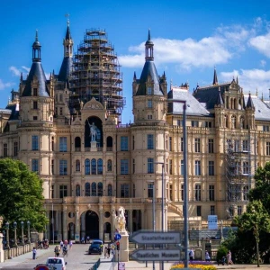 Schloss Schwerin mit Landtag