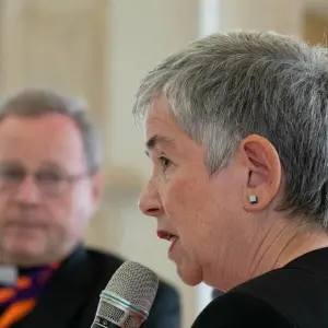 ZdK-Präsidentin und Vorsitzender der Deutschen Bischofskonferenz