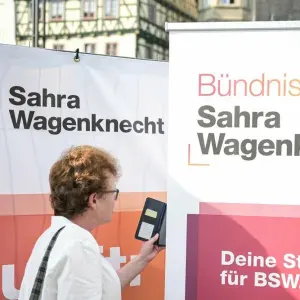 Wahlkampf BSW