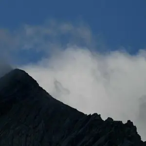 Wechselhaftes Wetter in den Bergen