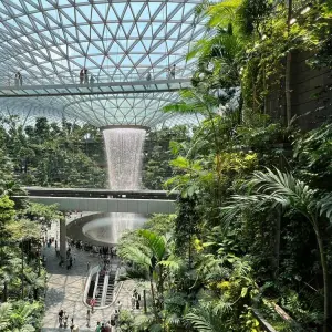 Changi Airport in Singapur