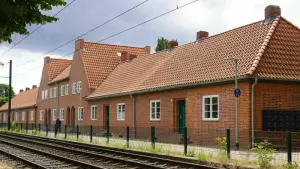 Kleinhaussiedlung für obdachlose Menschen in Hannover
