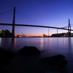 Köhlbrandbrücke in Hamburg