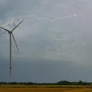 Regen und Gewitter über Brandenburg