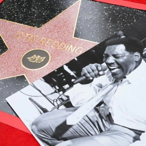 Ehrung von Otis Redding auf dem Hollywood Walk of Fame