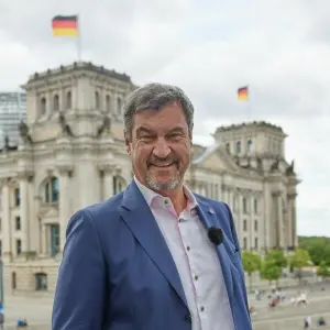 ARD-Sommerinterview mit CSU-Chef Markus Söder