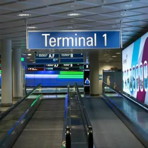 Terminal 1 am Münchner Flughafen
