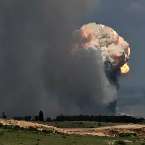 Munition explodiert auf russischem Militärgelände auf der Krim