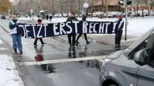 Protest in Stralsund