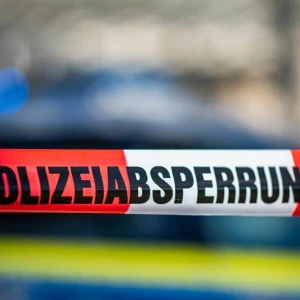 Absperrung der Polizei