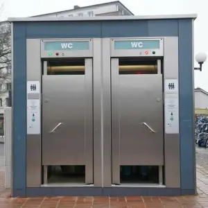 Öffentliche Toilette in Hamburg