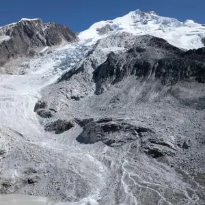 Schmelzende Anden-Gletscher