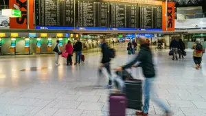 Ende des  Warnstreiks des Lufthansa-Bodenpersonals