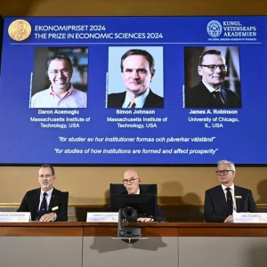 Bekanntgabe Nobelpreis 2024 - Wirtschaftswissenschaften