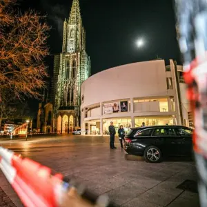 Polizeieinsatz in Ulm - Münsterplatz teils gesperrt