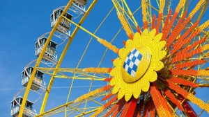 Riesenrad in Bayern