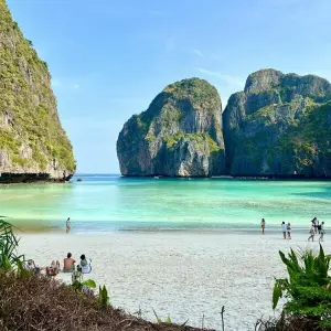 Der Traumstrand Maya Bay