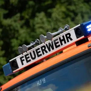 Ein Einsatzfahrzeug der Feuerwehr