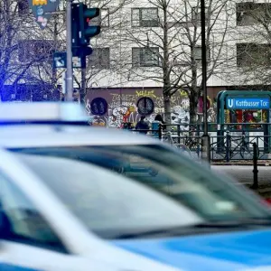 Polizeiwache am Kottbusser Tor.