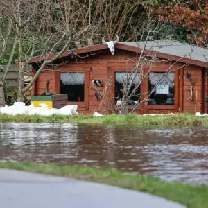 Hochwasser in Niedersachsen - Lilienthal