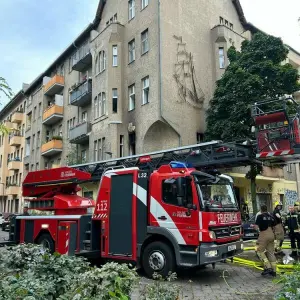 Wohnungsbrand in Berlin-Gesundbrunnen