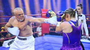 RTL «Der Clark Final Fight» - Entertainer Raab gegen Halmich