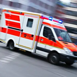 Rettungswagen im Einsatz