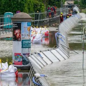 Hochwasserlage in Bayern