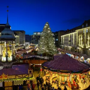 Magdeburger Weihnachtsmarkt und Lichterwelt
