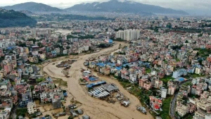 Überschwemmungen in Nepal