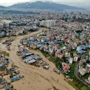 Überschwemmungen in Nepal