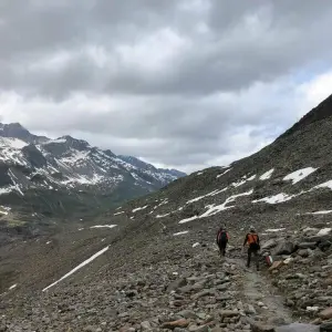 Moränenlandschaft in den Ötztaler Alpen