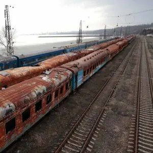 Eisenbahn in Mariupol