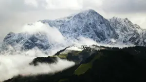 Erster Schnee in Salzburger Bergen