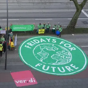 Warnstreik von Verdi und Klimastreiks von Fridays for Future