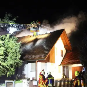 Dachstuhlbrand in Lappersdorf