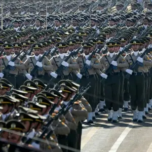 Militärparade im Iran