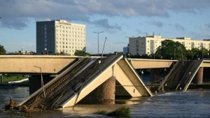 Nach Einsturz der Carolabrücke